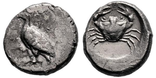 1 Didrachm Grecia antica (1100BC-330) Argento 