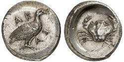 1 Didrachm Древняя Греция (1100BC-330) Серебро 