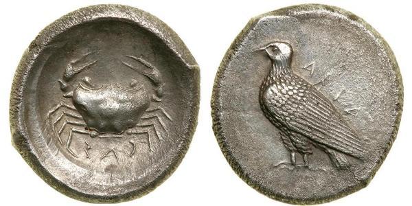 1 Didrachm Древняя Греция (1100BC-330) Серебро 