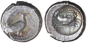 1 Didrachm Стародавня Греція (1100BC-330) Срібло 