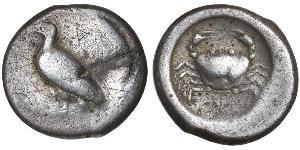 1 Didrachm Стародавня Греція (1100BC-330) Срібло 