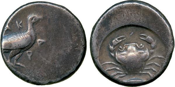 1 Didrachm Стародавня Греція (1100BC-330) Срібло 