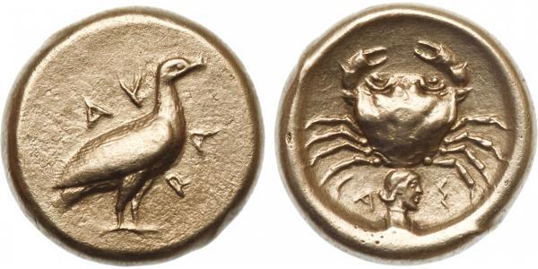 1 Didrachm Стародавня Греція (1100BC-330) Срібло 