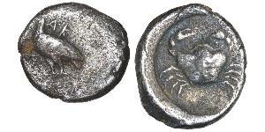 1 Didrachm Ancient Greece (1100BC-330) 銀 