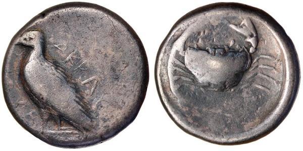 1 Didrachm Ancient Greece (1100BC-330) 銀 
