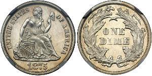 1 Dime / 10 Cent États-Unis d