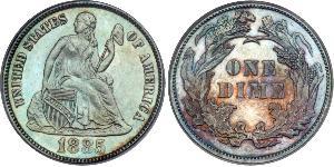 1 Dime / 10 Cent États-Unis d