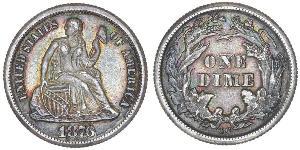 1 Dime / 10 Cent États-Unis d