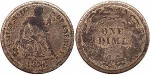 1 Dime / 10 Cent États-Unis d