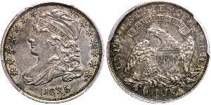 1 Dime / 10 Cent Estados Unidos de América (1776 - ) Cobre/Plata 