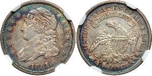 1 Dime / 10 Cent Estados Unidos de América (1776 - ) Cobre/Plata 