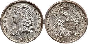 1 Dime / 10 Cent Estados Unidos de América (1776 - ) Cobre/Plata 