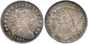 1 Dime / 10 Cent Estados Unidos de América (1776 - ) Cobre/Plata 