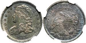 1 Dime / 10 Cent Estados Unidos de América (1776 - ) Cobre/Plata 