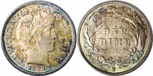 1 Dime / 10 Cent Stati Uniti d