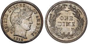 1 Dime / 10 Cent Stati Uniti d