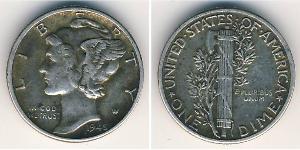 1 Dime / 10 Cent Stati Uniti d
