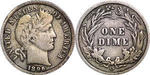 1 Dime / 10 Cent Stati Uniti d