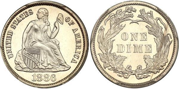 1 Dime / 10 Cent Stati Uniti d