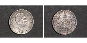 1 Dime / 10 Cent Vereinigten Staaten von Amerika (1776 - ) Silber David Kalākaua