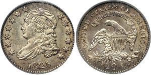 1 Dime / 10 Cent Vereinigten Staaten von Amerika (1776 - ) Silber/Kupfer 