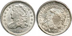 1 Dime / 10 Cent Vereinigten Staaten von Amerika (1776 - ) Silber/Kupfer 