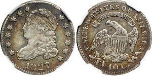 1 Dime / 10 Cent Vereinigten Staaten von Amerika (1776 - ) Silber/Kupfer 