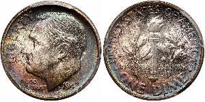 1 Dime / 10 Cent USA (1776 - ) Silver 