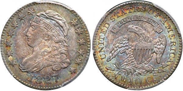 1 Dime / 10 Cent 美利堅合眾國 (1776 - ) 銀/銅 