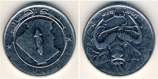 1 Dinar Algérie Acier 