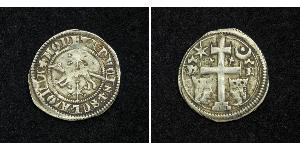 1 Dinar Croatie Argent Béla IV de Hongrie (1206 - 1270)