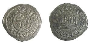 1 Dinar Kingdom of France (843-1791) Argent Lothaire I (795 -855)