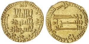 1 Dinar Abbasid Caliphate (750-1258) Gold Al-Mahdi (Abbasiden) (775 - 785)