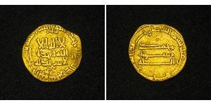 1 Dinar Abbasid Caliphate (750-1258) Gold 