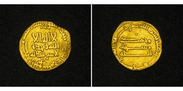 1 Dinar Abbasid Caliphate (750-1258) Gold 