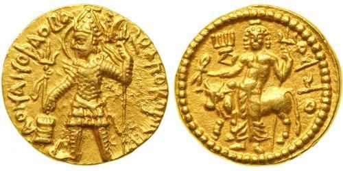 1 Dinar Kuschana Empire (60-375) Gold Vasudeva I