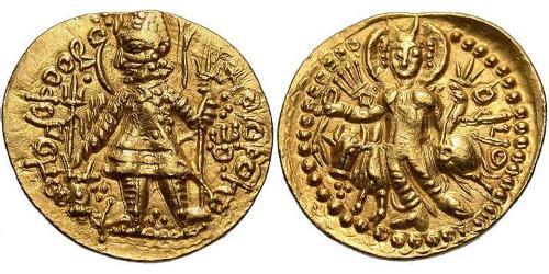1 Dinar Kuschana Empire (60-375) Gold Vasudeva I
