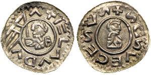 1 Dinar Böhmen Silber Wratislaus II of Bohemia (?-1092)