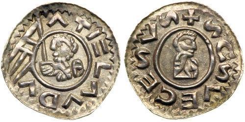 1 Dinar Böhmen Silber Wratislaus II of Bohemia (?-1092)