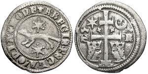 1 Dinar Kroatien Silber Béla IV. (Ungarn) (1206 - 1270)