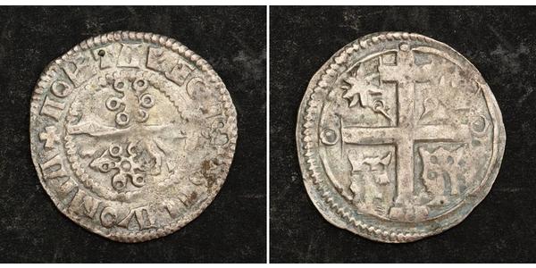 1 Dinar Kroatien Silber Béla IV. (Ungarn) (1206 - 1270)