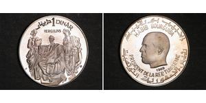 1 Dinar Tunesien Silber 