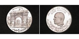 1 Dinar Tunesien Silber 