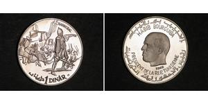 1 Dinar Tunesien Silber 