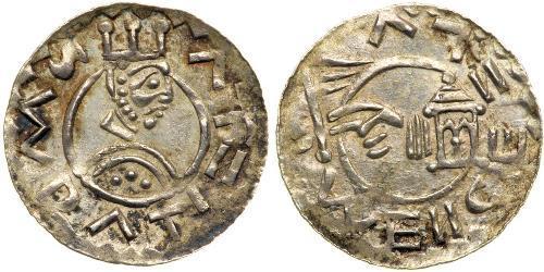 1 Dinar Bohemia Silver Wratislaus II of Bohemia (?-1092)