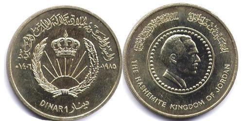 1 Dinar 约旦  