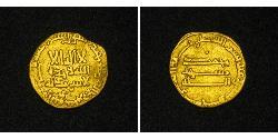 1 Dinaro Abbasid Caliphate (750-1258) Oro 