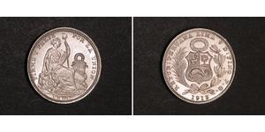 1 Dinero Perù Argento 