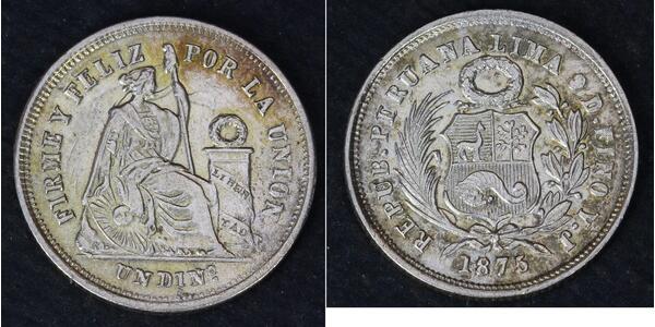 1 Dinero Perù Argento 