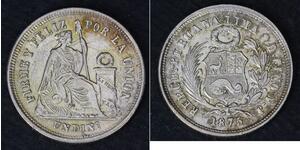 1 Dinero Perú Plata 